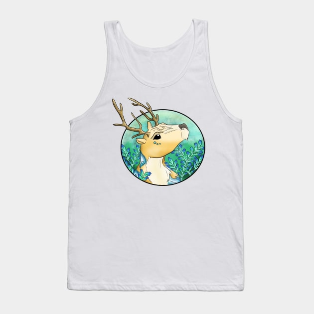 Deer Tank Top by Make_them_rawr